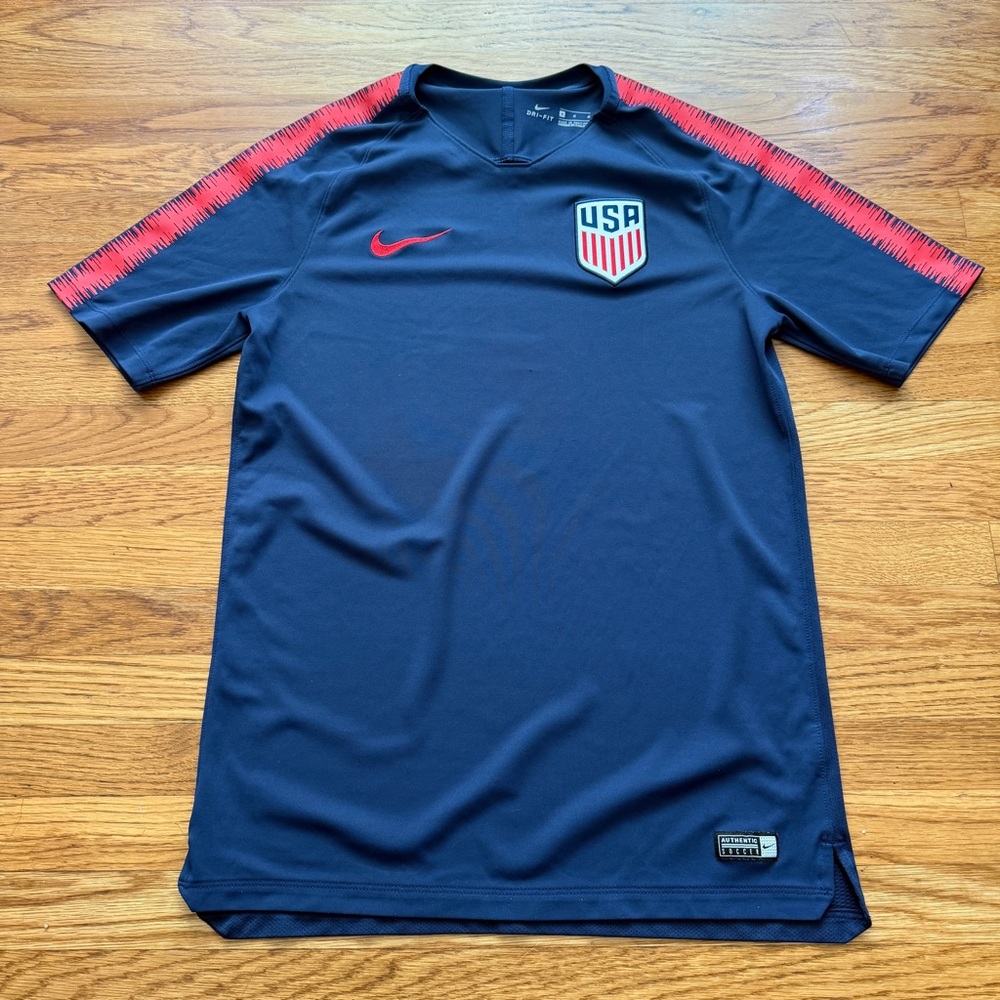 Nike team USA blue soccer jersey Medium